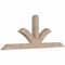 Ekena Millwork Richland Smooth Timber Gable Bracket, Douglas Fir, 96"W x 36"H x 5 1/2"D x 5 1/2"F, 9/12 Pitch GBW096X36X0606RIC00SDF - alternate 3
